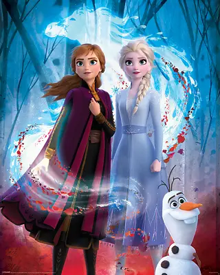 Buy  Disney Frozen 2 Movie Guiding Spirit 50 X 40 Cm Mini Poster Official Merch • 5.80£