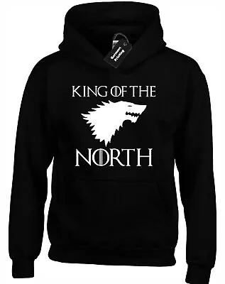 Buy King Of The North Hoody Hoodie Game Of Tyrion Stark Snow Thrones Khaleesi • 16.99£