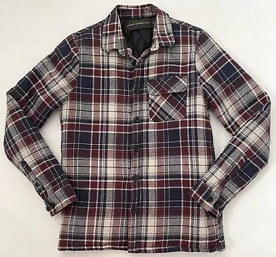 Buy Men’s Check Pattern Soft Cotton Lightweight Shirt Jacket Size S. • 10£