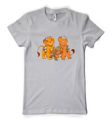 Buy Lion King Simba Best Friends Groot Guardians Personalised  Unisex Adults T Shirt • 14.49£