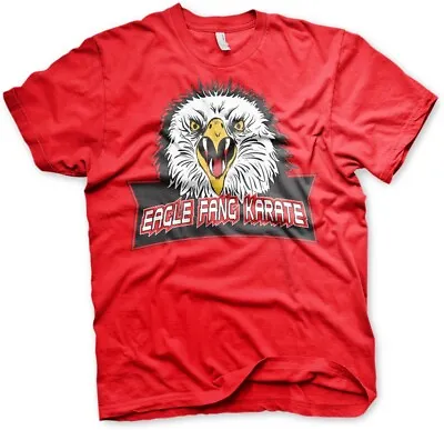 Buy Cobra Kai Eagle Fang Karate T-Shirt Red • 25.30£