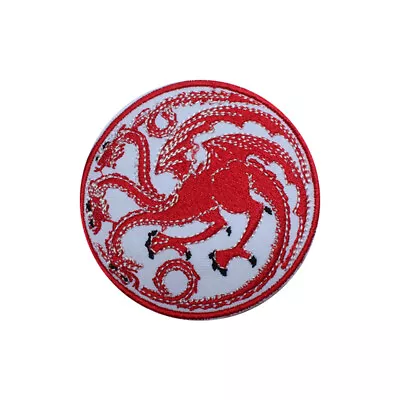 Buy Targaryen Game Of Thrones Movie Logo Iron On Sew On Embroidered Patch • 2.49£