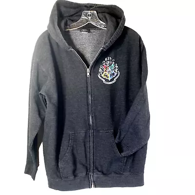 Buy Universal Studios Hogwarts Hoodie Gray XL Youth Womans Small Wizarding World • 16.03£