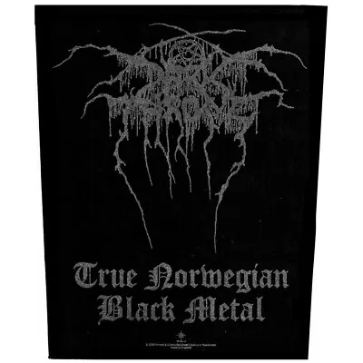 Buy DARKTHRONE Back Patch: True Norwegian Black Metal: Official LICENCED Merch Gift • 8.95£