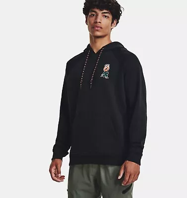 Buy Under Armour Terry Rose Hoodie Black Large Brand New • 20£
