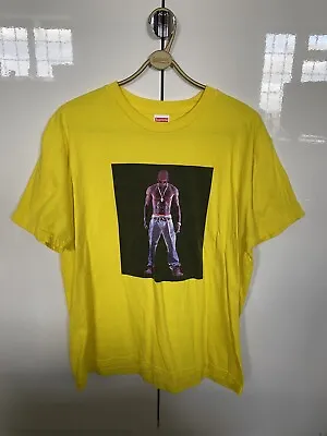 Buy Supreme Tupac Hologram Tee SS20 Yellow Medium • 25£
