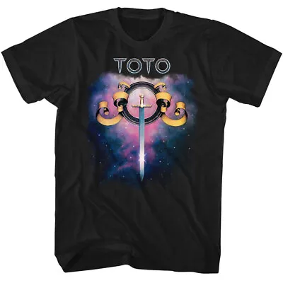 Buy Toto Debut Album Cover Space Galaxy 1978 Men's T Shirt Rock Band Music Merch • 53.18£