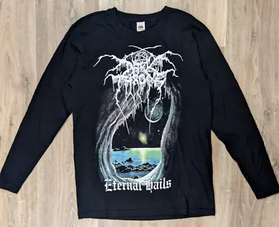 Buy Darkthrone Eternal Hails Long Sleeved T-Shirt Size S Black Album • 19.99£
