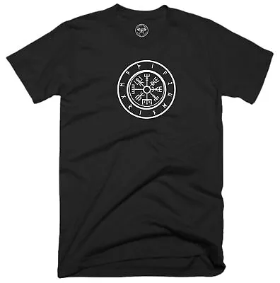 Buy Nordic Compass T Shirt Vikings Clothing Valhalla Ragnarok Pagan Norse Odin Top • 6.99£
