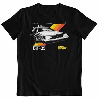 Buy Back To The Future T Shirt 35 Year Anniversary DeLorean Official Limited Edition • 10.89£