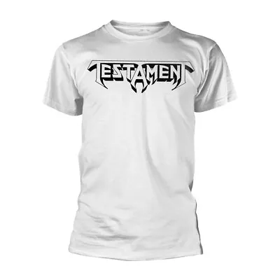 Buy TESTAMENT - BAY AREA THRASH WHITE T-Shirt, Front & Back Print Large • 20.09£
