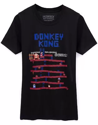 Buy Super Mario Retro Gaming Donkey Kong Men's T-Shirt • 14.99£