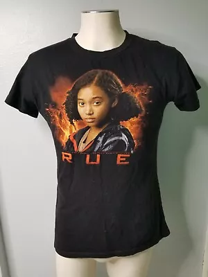 Buy The Hunger Games Rue If They Cant Catch Her Juniors Black T-Shirt XL Women's  • 16.37£