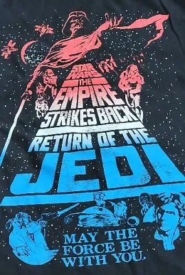 Buy Return Of The Jedi T-Shirt Women's Sz Medium Star Wars Collectible Tee • 14.17£