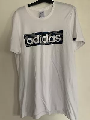Buy Size UK Medium Men’s Adidas Camouflage Logo T Shirt VGC Originals Branded Retro • 6.50£