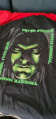 Buy Type O Negative TON Peter Steele 10th Anniversary Tribute Night T-Shirt Size Med • 237.53£