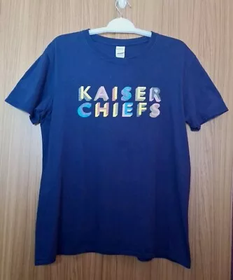 Buy KAISER CHIEFS Duck Tour 2020 Unisex Blue TShirt Size Large • 29£