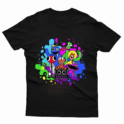 Buy NEW Kids Rainbow Friends T-Shirt Gamer Funny Christmas Costume Boys Girls Tee • 6.99£