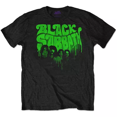 Buy Black Sabbath Graffiti Black T-Shirt OFFICIAL • 15.19£