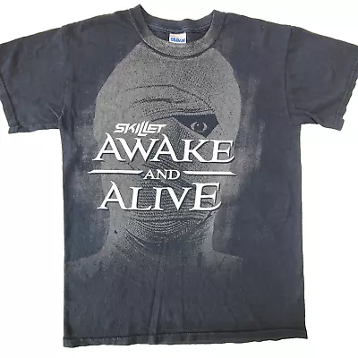 Buy Skillet Awake And Alive Tour 2010 Black T Shirt Adult Size Medium ! Band Merch  • 15.79£