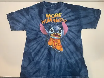 Buy Lilo And Stitch Tie Dye Disney T Shirt Tommorowland Magic Kingdom Parks 5/6 Yr • 18.99£