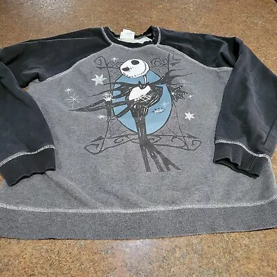 Buy Disney Nightmare Before Christmas Jack Youth XL 14 Jack Skellington Sweatshirt • 7.65£