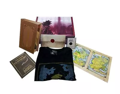 Buy Game Of Thrones 20th Anniversary Collectible Gift Box W/ Book | XXX-Large Shirt • 34.01£