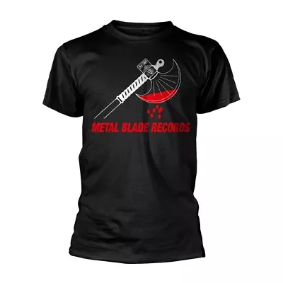 Buy Metal Blade Records Axe Logo Official Tee T-Shirt Mens • 18.27£
