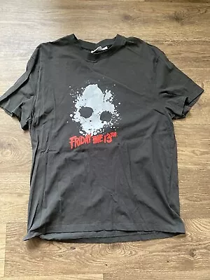 Buy Friday The 13th Jason Vorhees T Shirt Size L Halloween Horror • 11.99£