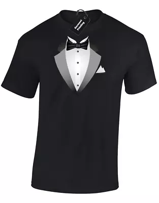 Buy Tuxedo Mens T Shirt Tee Funny Joke Printed Design Gift Humour Unisex Present Top • 7.99£