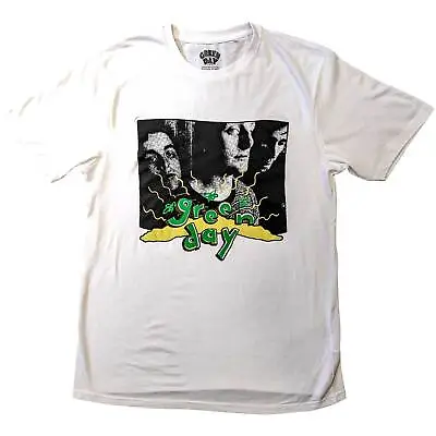 Buy GREEN DAY- Official Unisex T- Shirt - Dookie Photo - White Cotton • 17.99£