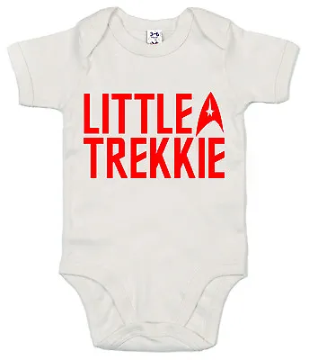 Buy Star Trek Bodysuit  Little Trekkie  Funny Baby Clothes Babygrow Girl Boy Gift • 10.95£