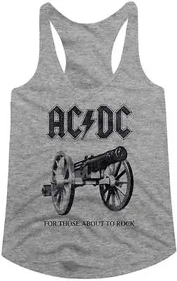Buy AC/DC For Those About To Rock Women's Tank Top T Shirt Band Merch • 41.51£