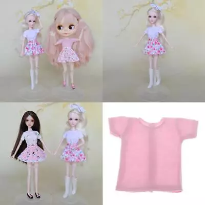 Buy 12 Inch Girl Doll T-shirts Doll Casual DrESS Up Clothing • 4.80£