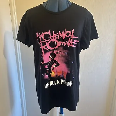 Buy My Chemical Romance T Shirt The Black Parade Official Sized M Pink Edition 2022 • 24.24£