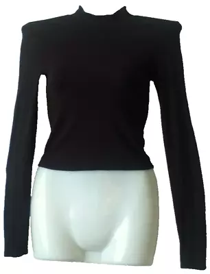 Buy H&m**superb Ladies Black Jumper**size Xs** • 1.75£