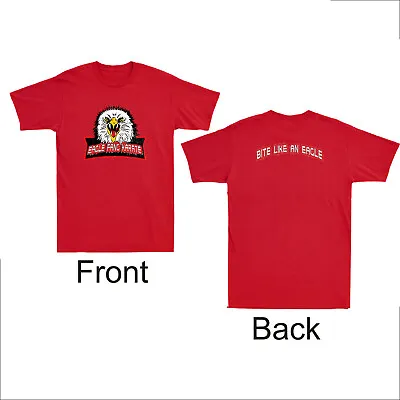 Buy Eagle Fang Karate 80's Film Cobra Kai Dojo Front & Back Retro Men's T-shirt New • 14.99£