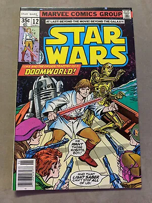 Buy Star Wars #12, 1978, Marvel Comics, FREE UK POSTAGE • 18.99£