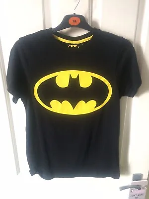 Buy DC Comics Men's Batman Logo T-Shirt Size Extra Small XS • 4.99£