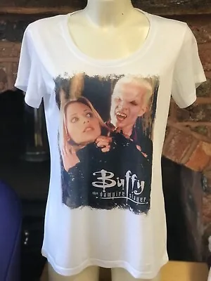 Buy Buffy & Spike T-shirt - Mens & Women's Sizes S-XXL - Slayer Vampire M L XL Retro • 15.99£