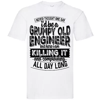 Buy Grumpy Old Engineer By C T-shirt • 14.99£