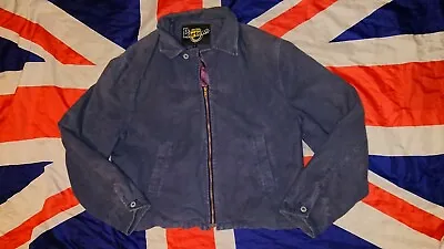 Buy Vintage*RARE*Dr Doc Martens Blue Jacket Blazer*Punk Skingirl Goth Grunge*L 14 • 69.99£