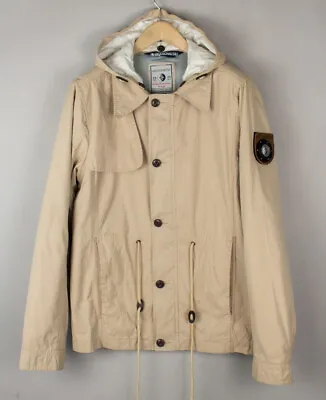Buy ARQUEONAUTAS Men Padded Jacket Overcoat Size M • 19.59£