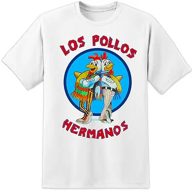 Buy Breaking Bad - Los Pollos - T - Shirt (s - 3xl) Jesse Pinkman Ice Heisenberg • 19.99£