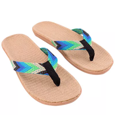 Buy Beach Sandals Summer Shoes Women Cozy Indoor Slippers Home Cool Slippers • 13.38£