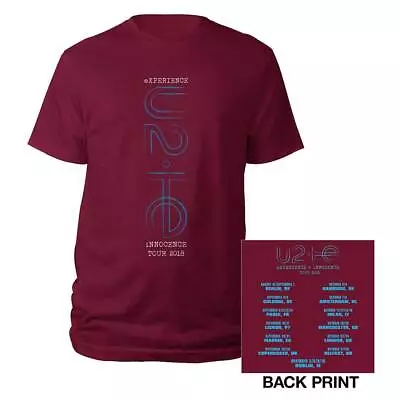 Buy U2 Unisex T-Shirt: I+E London Event 2018 (Back Print) (Ex-Tour) OFFICIAL NEW  • 18.73£