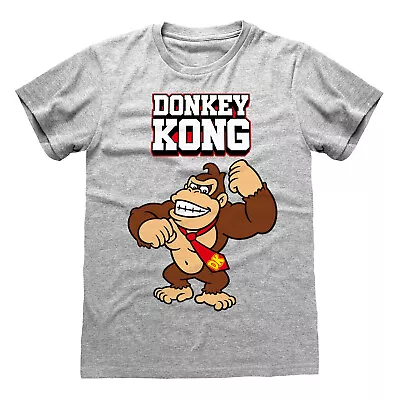 Buy Donkey Kong Bricks T Shirt Official Super Mario Nintendo Classic Game SNES NEW • 13.99£