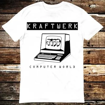 Buy Kraftwerk Promo Release Computer World Vinyl Label T Shirt 6062 • 6.35£