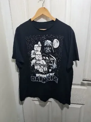 Buy Mens Black Darth Vader T-Shirt, Size XXL, Chest 48 , VG Con • 3.50£