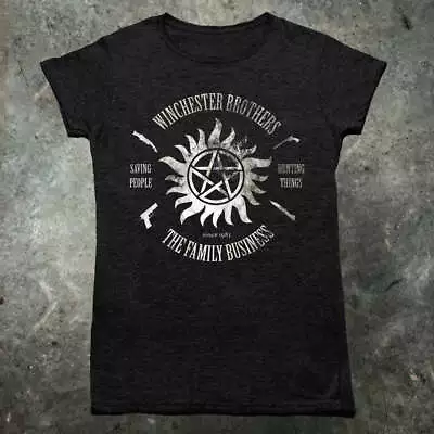 Buy Supernatural Womens T Shirt Winchester Brothers Wayward Son Hunters • 19.99£